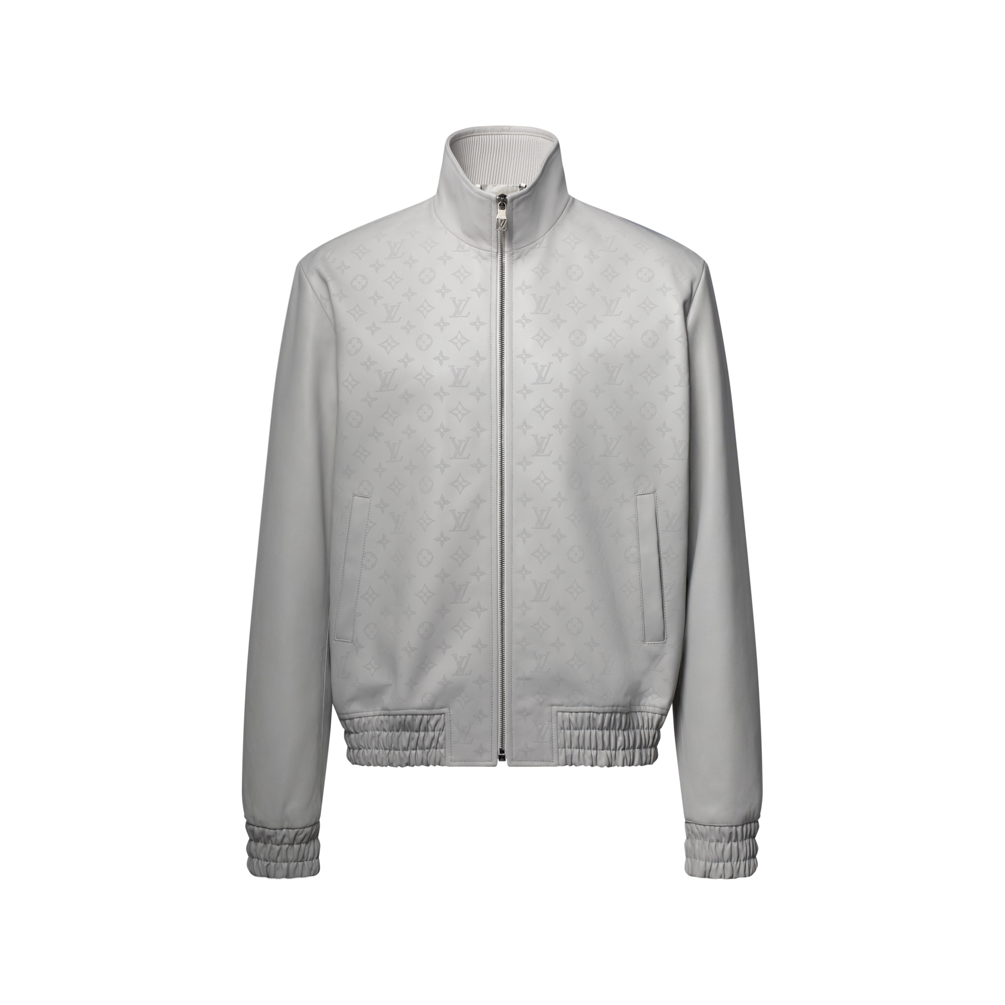 Perforated Monogram Leather Track Top - Ready-to-Wear | LOUIS VUITTON